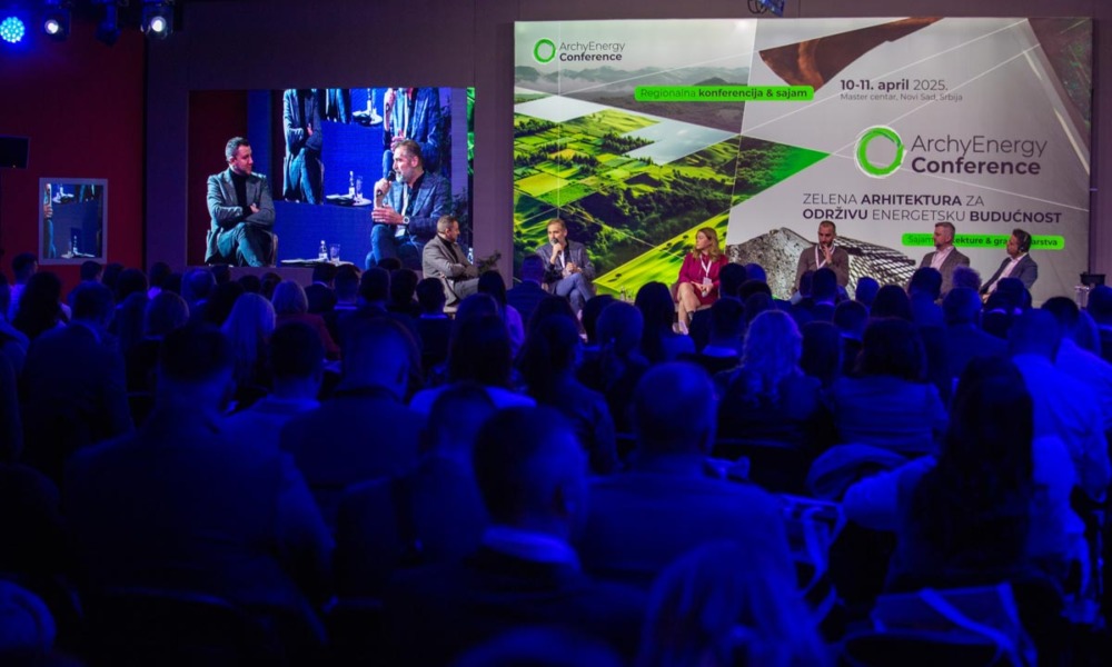 Prvi panel na stručnoj konferenciji i sajmu ArchyEnergy 2025 / foto: ArchyEnergy