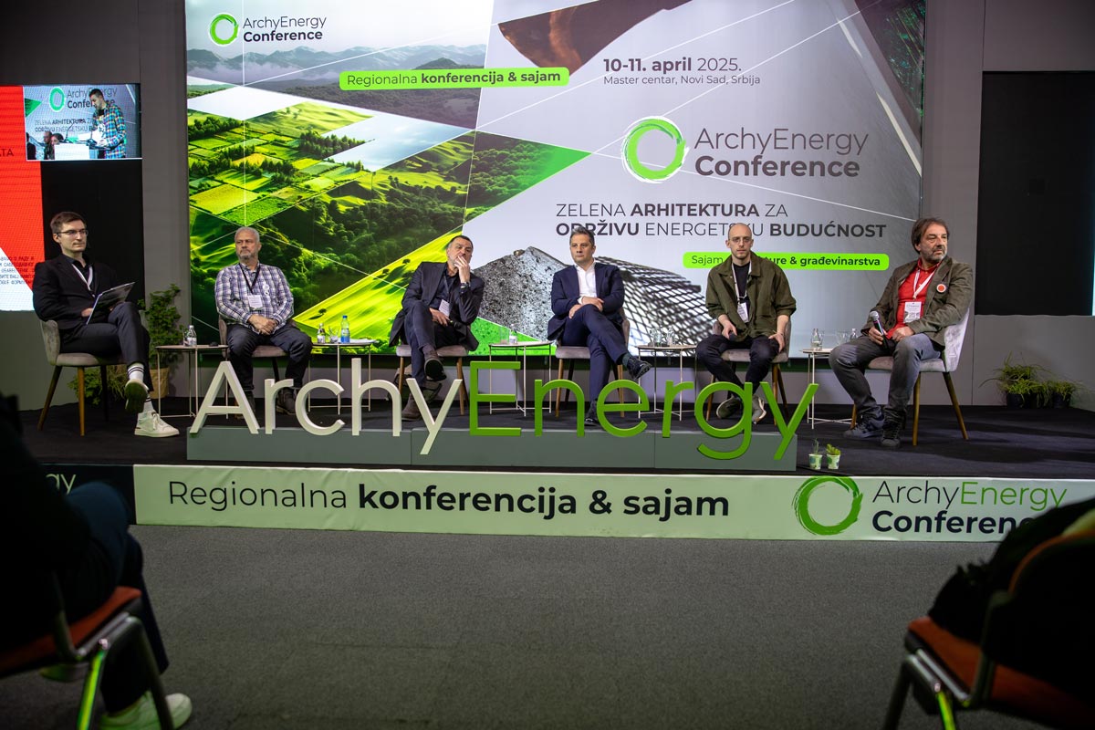 Sedmi panel na stručnoj konferenciji i sajmu ArchyEnergy 2025 / foto: ArchyEnergy