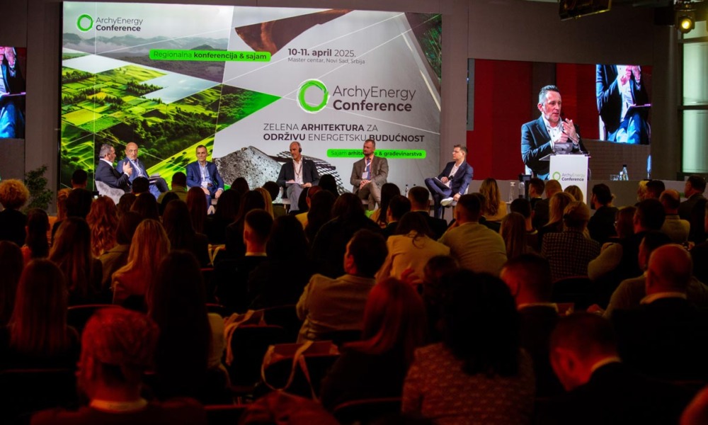 Drugi panel na stučnoj konferenciji i sajmu ArchyEnergy 2025/ foto: ArchyEnergy