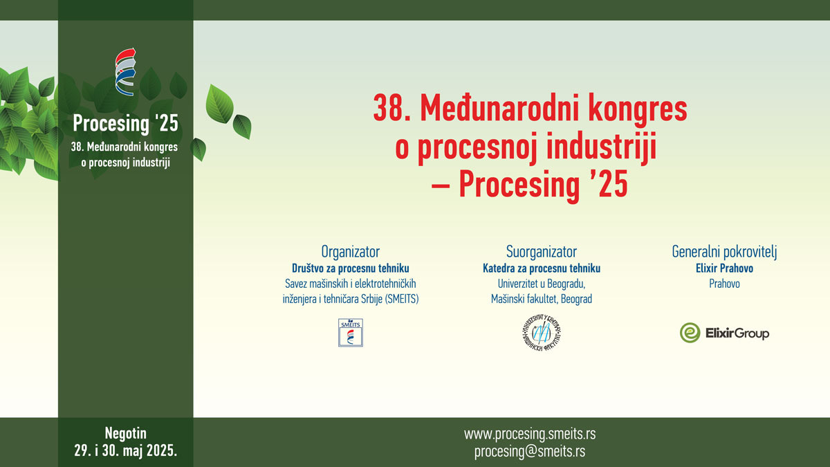 38. Međunarodni kongres o procesnoj industriji / foto: SMEITS