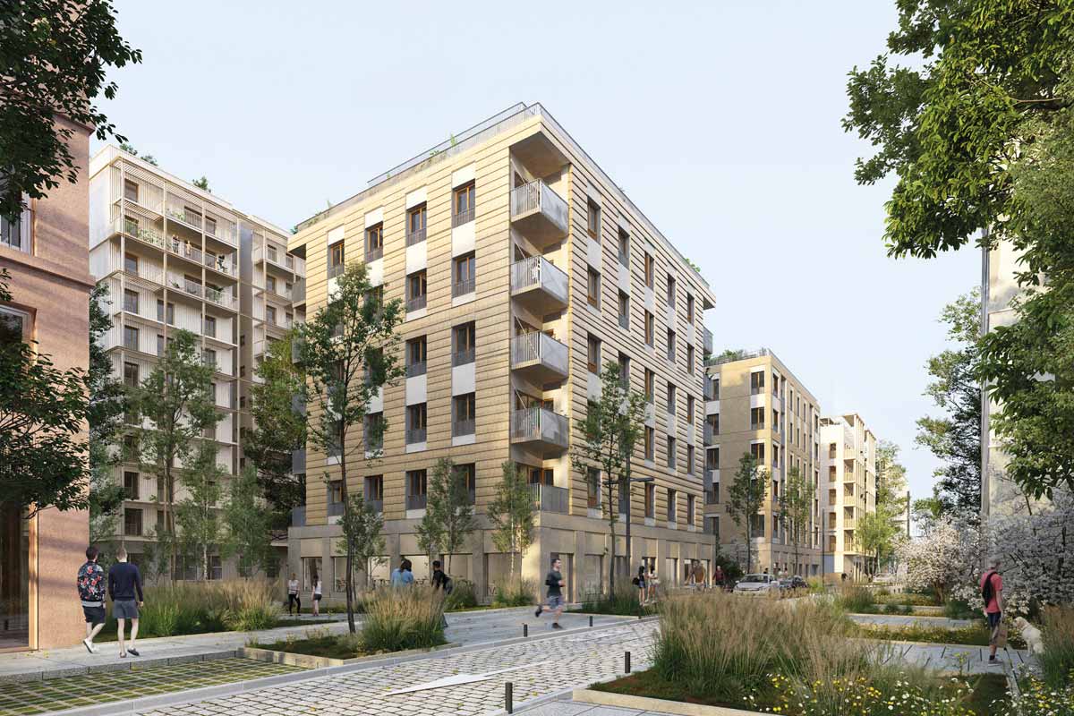 Athletes' Village, Paris CoBe Architecture and Paysage, cobe.fr Doug and Wolf