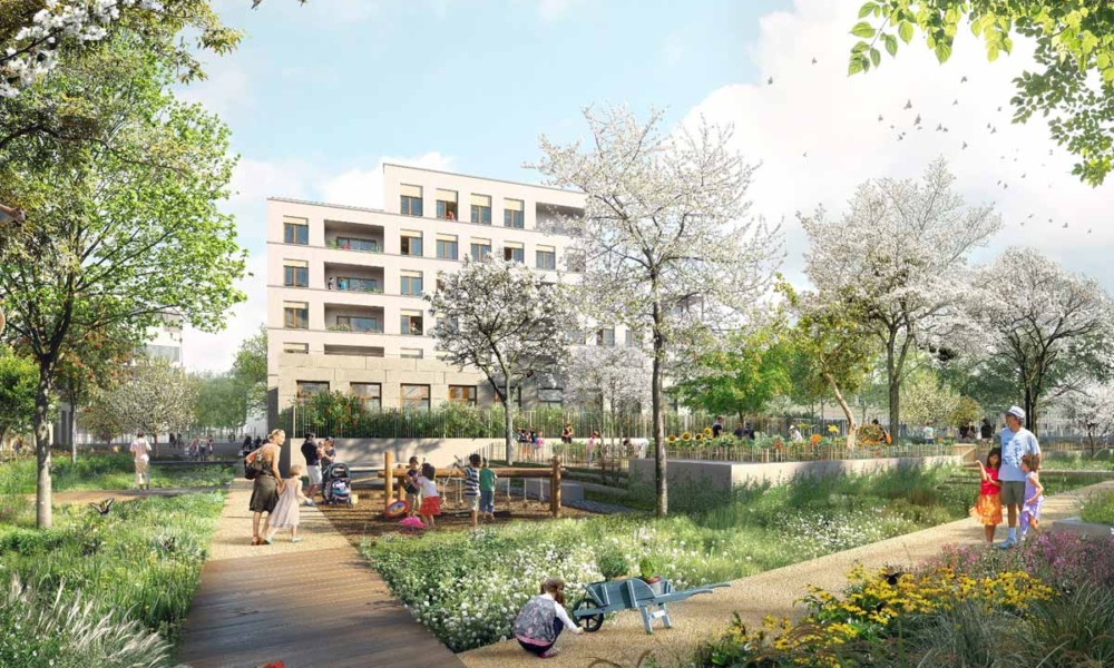 Athletes' Village, Paris CoBe Architecture and Paysage, cobe.fr Doug and Wolf