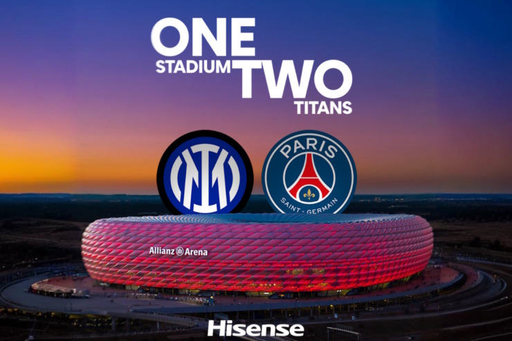 Finale UEFA Lige šampiona u Allianz Areni - Paris Saint-Germain i Inter / foto: SofaScore