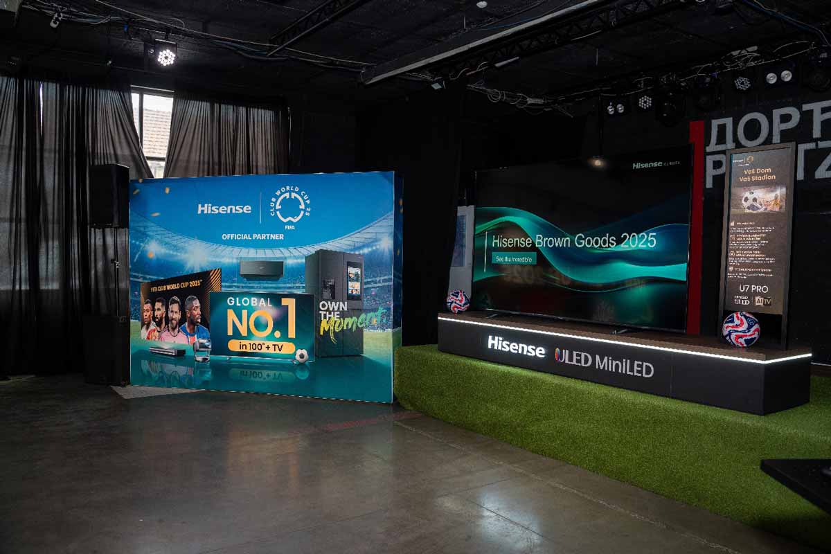 Hisense Srbija je prikazao kompletnu novu seriju TV uređaja za 2025. godinu / foto: Hisense