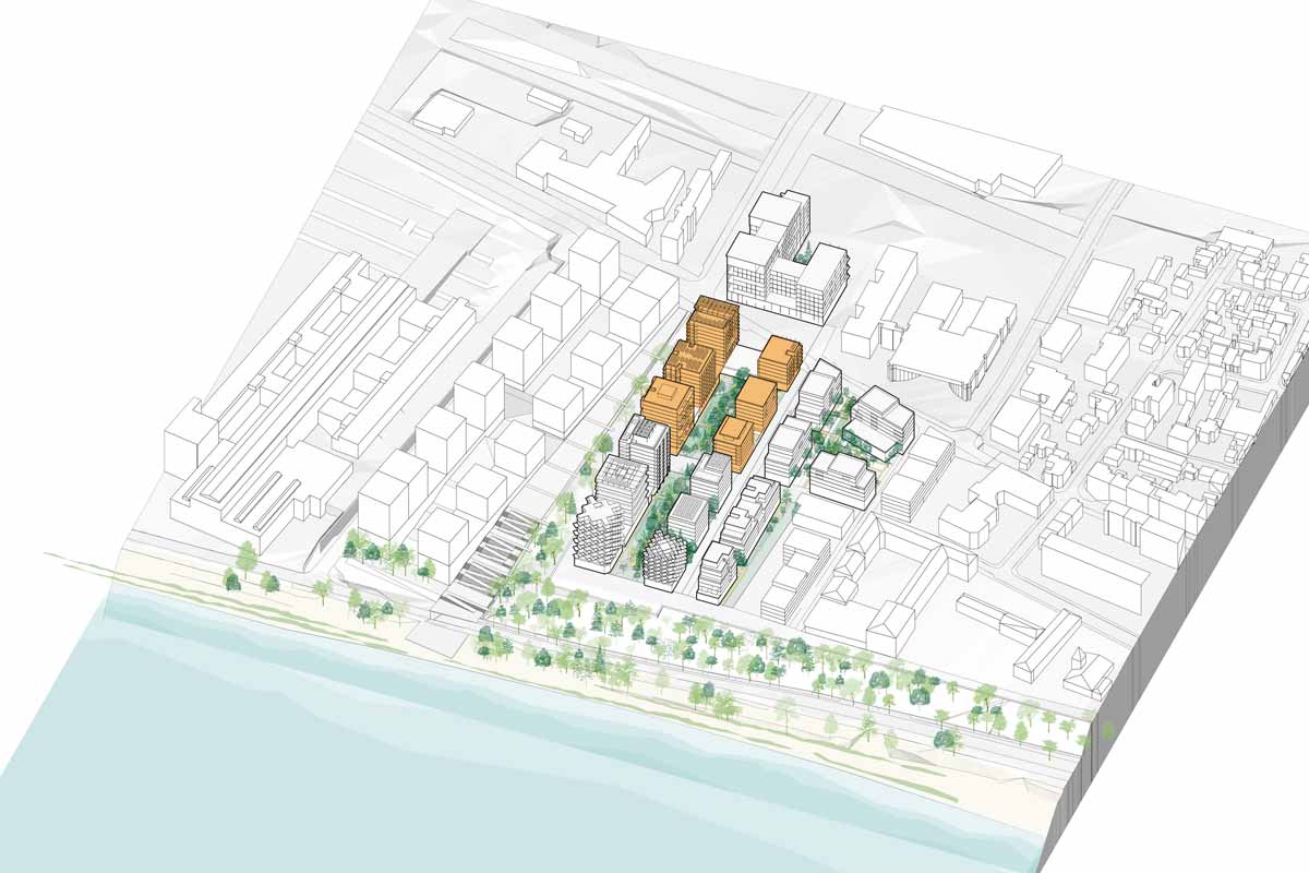 Ilustracija Athletes' Village, Paris / CoBe Architecture and Paysage, cobe.fr