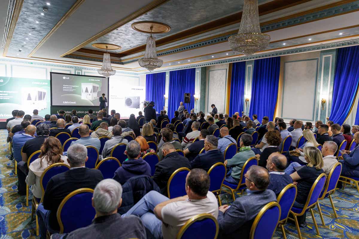 LG prezentacija za napredna rešenja za poslovne i industrijske objekte / foto: LG