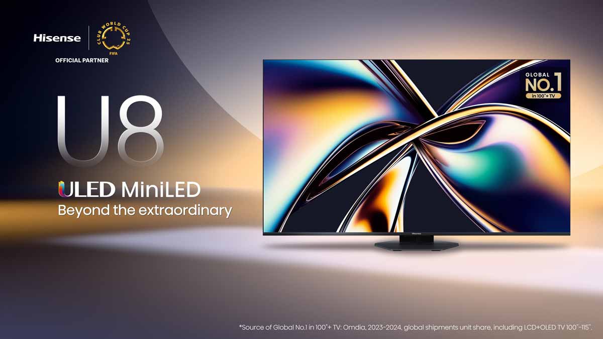 MiniLED televizori sa panelom izvorne brzine osvežavanja do 165 herca / foto: Hisense