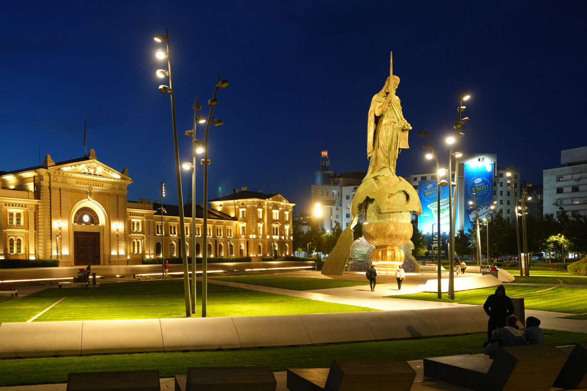 Savski trg, Beograd / foto: Dragana Udovičić