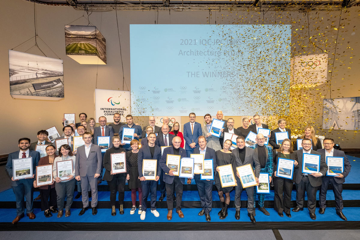 Dodela "IAKS Awards " za projekat Bemax Arena Podgorica, Keln  / foto: IAKS 