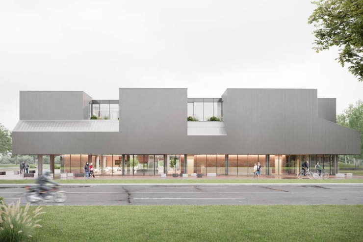 Kulturna stanica Novo naselje - KSNN / 2020-2021 / Novi Sad / zajedno sa Miljana Zeković, Dragana Konstantinović. Bojan Stojković, Maja Momirov i Višnja Žugić / saradnici na projektu: Dragana Kocić, Filip Pajović / 3D vizualizacija: Maige studio