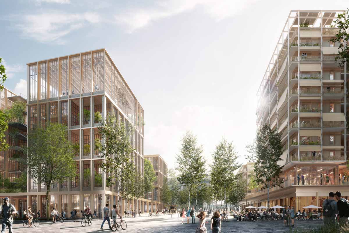 Athletes' Village, Paris CoBe Architecture and Paysage, cobe.fr / Doug and Wolf