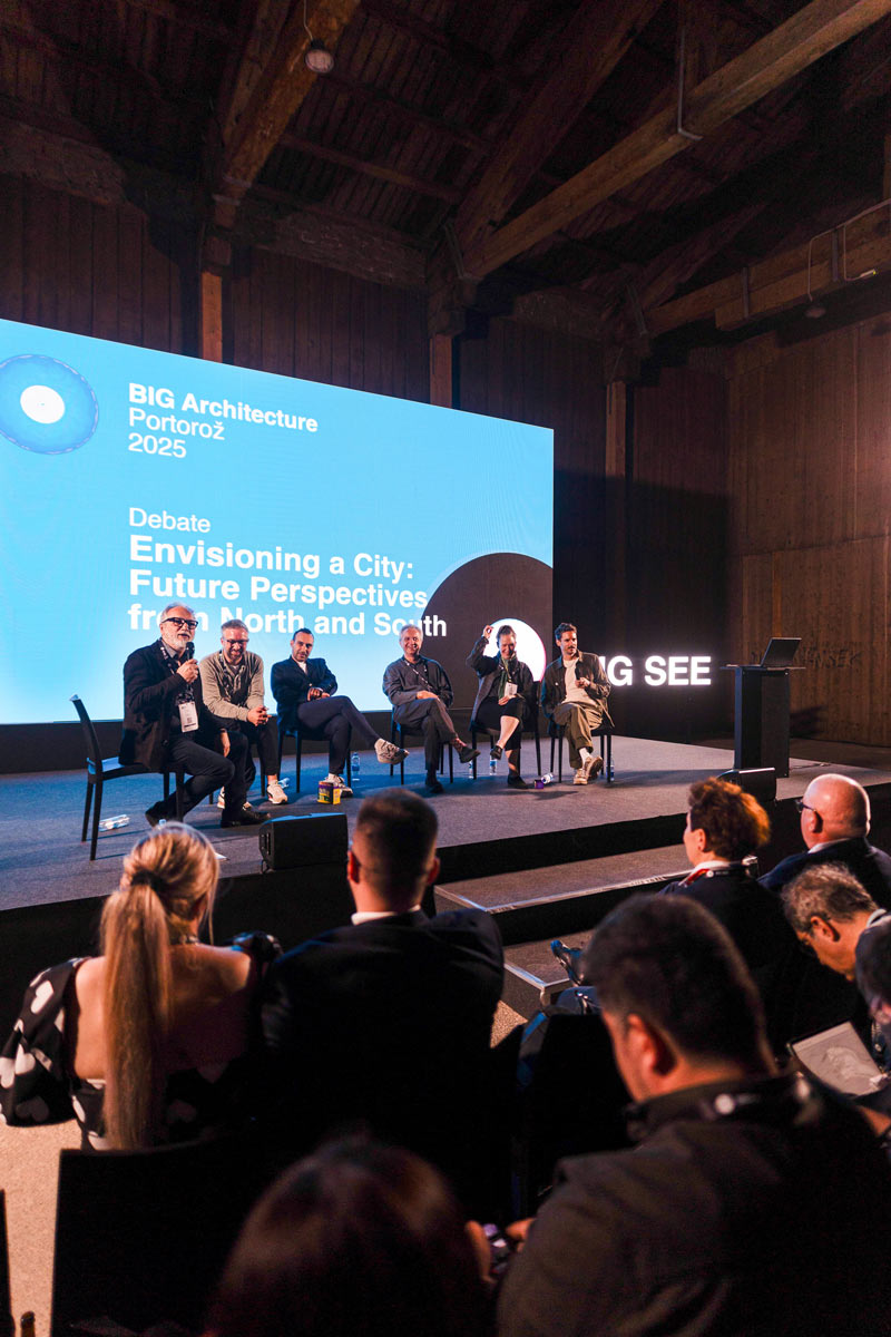 Panel diskusija na BIG Architecture Festivalu 2025 / foto: Matic Dolenc