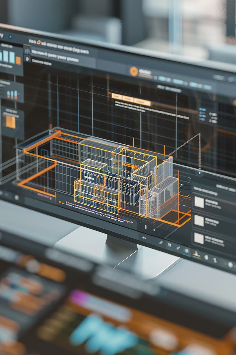 BIM program na računaru / foto: freepik.com