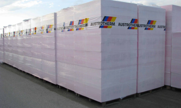 Palete termoizolacionih ploča / foto: Austrotherm
