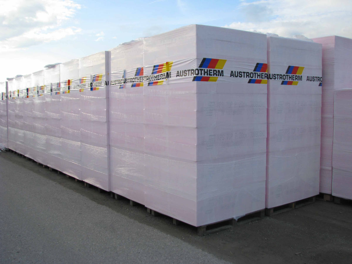 Palete termoizolacionih ploča / foto: Austrotherm