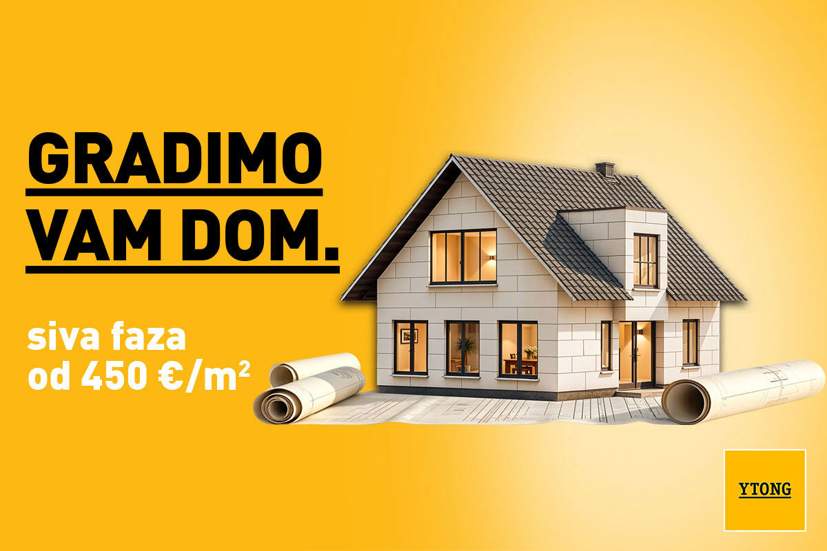 Gradimo Vam dom: Ytong kuće u sivoj fazi / foto: Xella