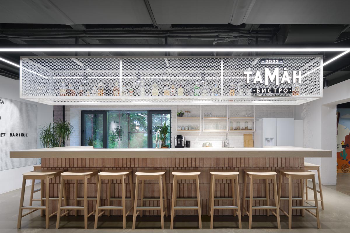 Taman bistro u poslovnom prostoru Neopix-a / foto: Relja Ivanić