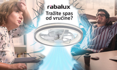 Rabalux ventilator plafonjere / foto: Rabalux