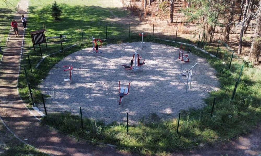 Kružna teretana na otvorenom / foto: D Sport System