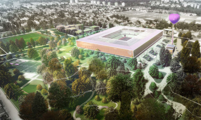 Novi stadion Újpest FC / 3D vizualizacija: Újpest FC