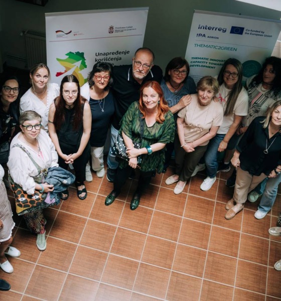 Novinari iz Vojvodine u poseti "Centru za energetsko savetovanje grada Užica" / foto: Vladimir Veličković