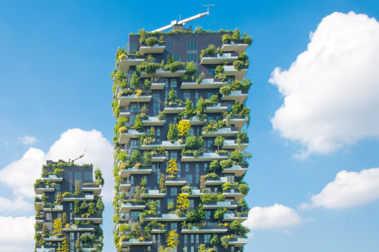 Bosco Vertikale u Milanu, biofilni dizajn