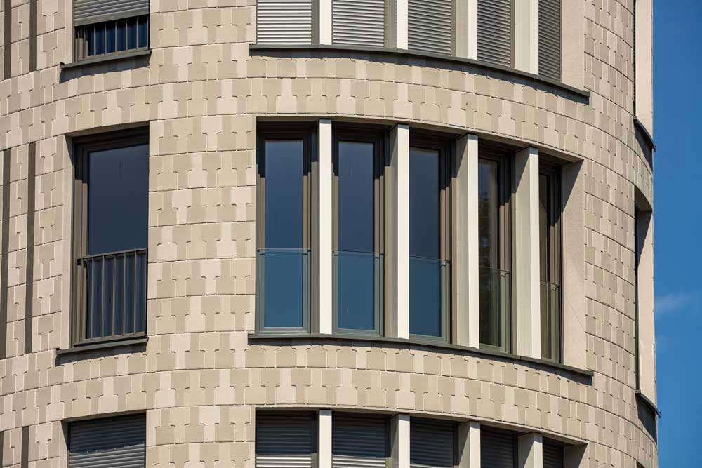GEALAN prozorski profili na projektu Quartier am Mozartbrunnen / foto: GEALAN