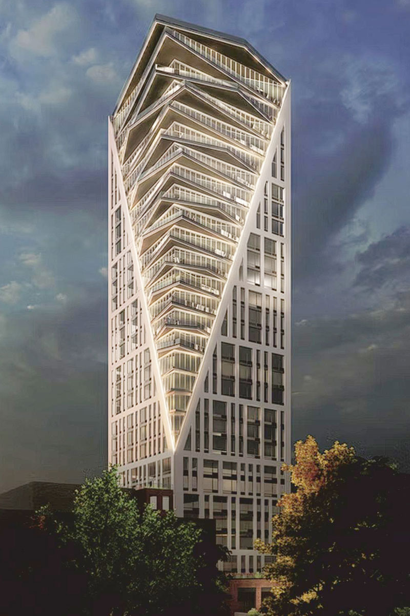 626 Summit Avenue, MVKM Architects, noćni prikaz / foto: Tehnomarket