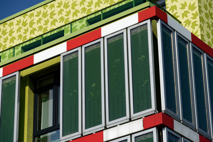 Bioreaktivna fasada SolarLeaf, BIQ House, Hamburg