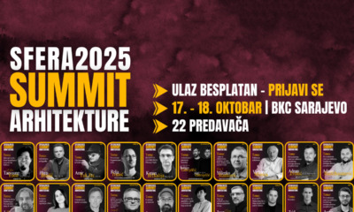 Preuzmite besplatnu ulaznicu za Regionalni summit arhitekture 2025 / foto: SFERA 2025
