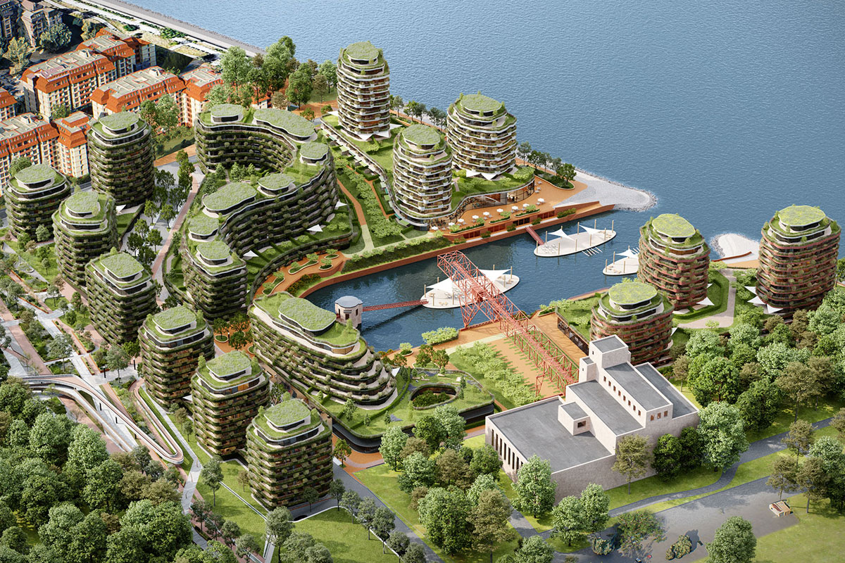 Projekat Marina Dorćol / render: Proficheck