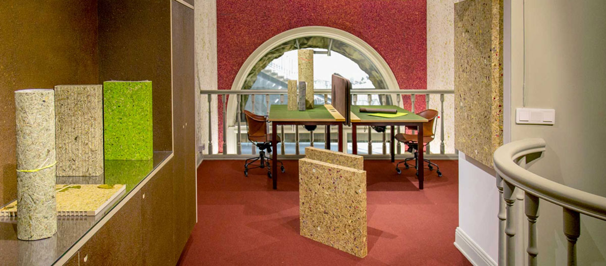 Organoid površine u Pinoles Showroom-u / foto: Pinoles