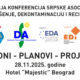 Međunarodna konferencija ZAKONI-INICIJATIVE-PLANOVI / baner: Srpska asocijacija za rušenje, dekontaminaciju i reciklažu