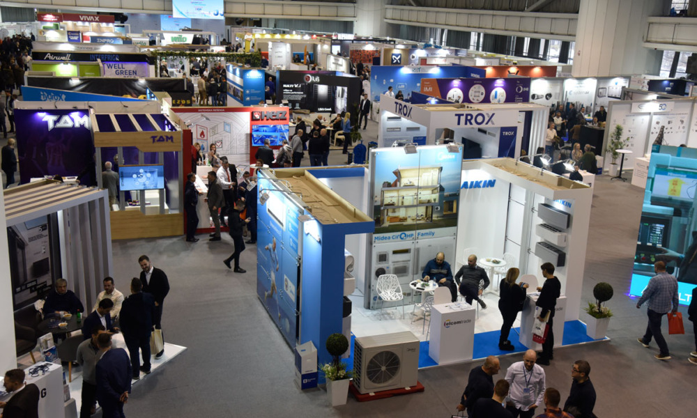 Štandovi u izložbenom delu na KGH / foto: KGH