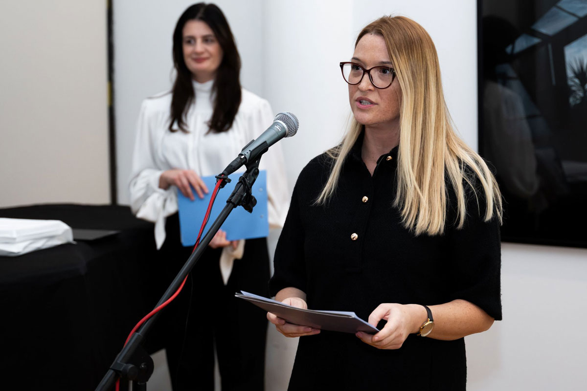 Branislava Simić na dodeli nagrade / foto: Sofija Milinković