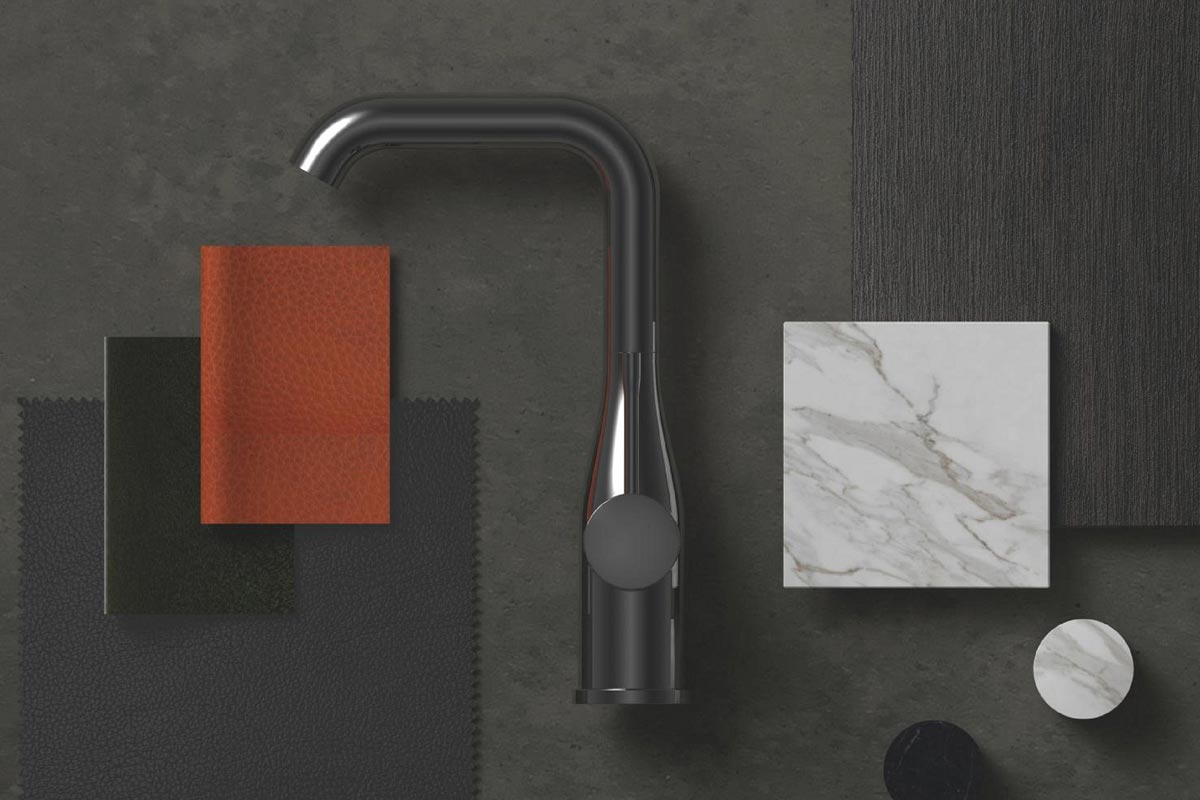 GROHE Color kolekcije proizvode se PVD tehnologijom / foto: GROHE
