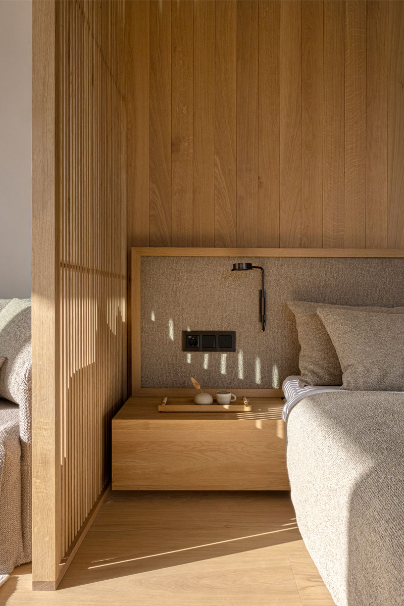 Enterijer spavaće sobe u Sjöparken, Norm Architects / foto: ©Jonas Bjerre-Poulsen/Norm Architects