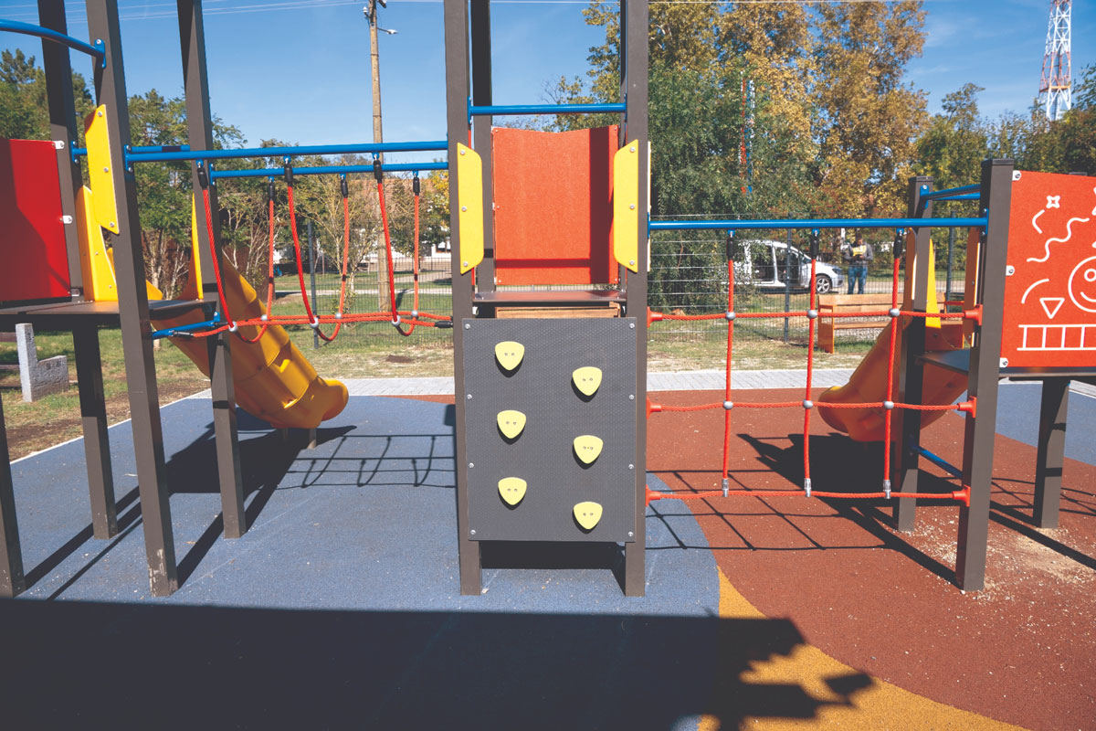 Uređenje dečjeg igrališta / foto: D Sport System