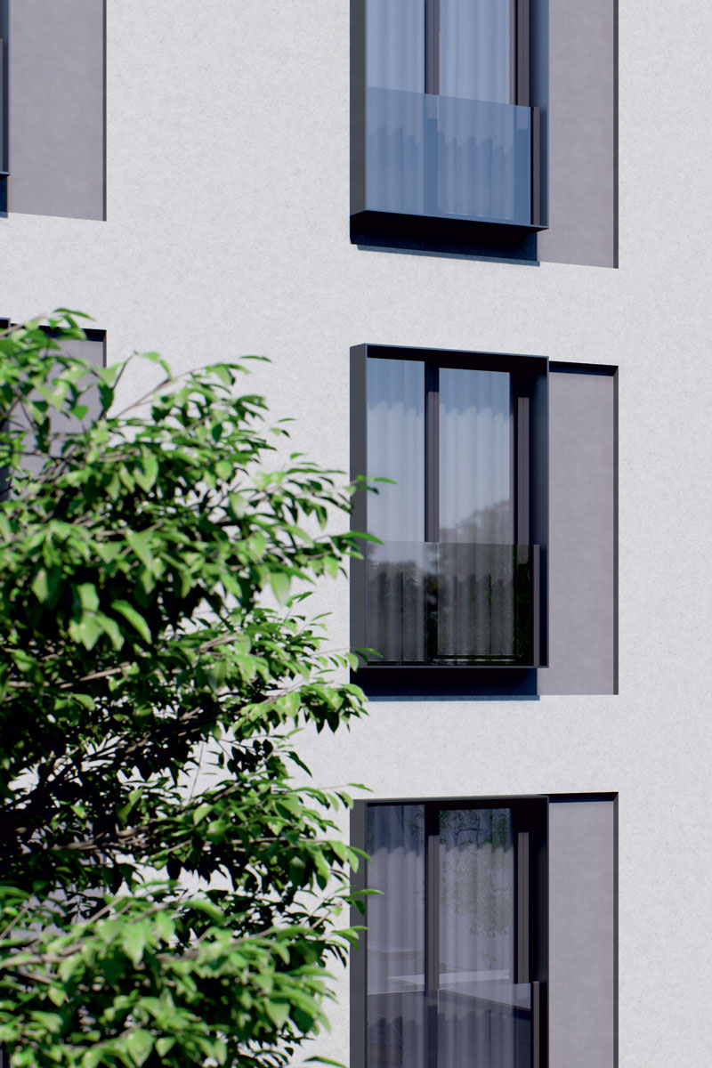 VISTA EDGE francuski balkon na stambenoj zgradi / foto: Tehnomarket