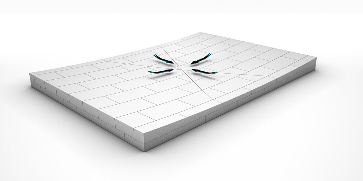 Koso sečeni stiropor za ravne krovove / foto: Austrotherm