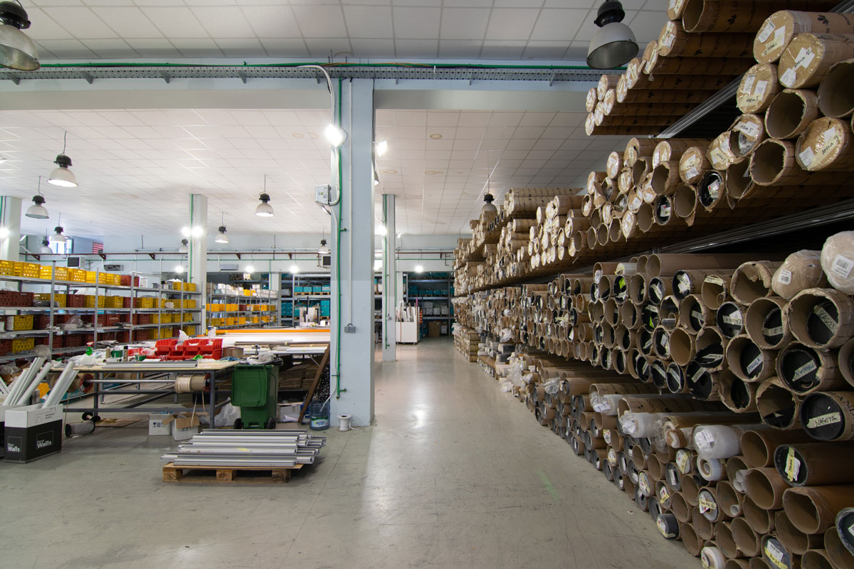 Lagerski prostor Mega Concepta / foto: Mega Concept