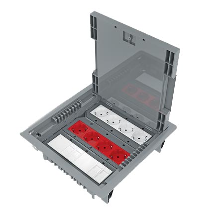 Kutija podna sa 16-24 modula 125 mm