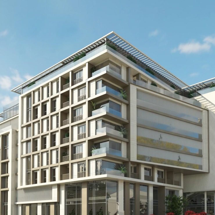 Render -Viva Residence, Beograd / Bureau Cube Partners