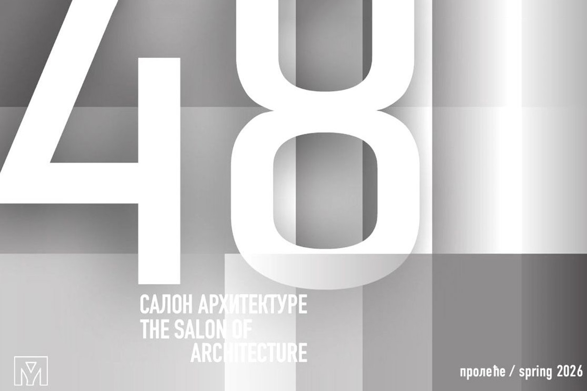 48. Salon arhitekture - Pokrenuti prostor / baner: Muzej primenjenih umetnosti