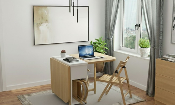 Hibridni sistemi - kućna kancelarija / foto: Kreirano pomoću veštačke inteligencije