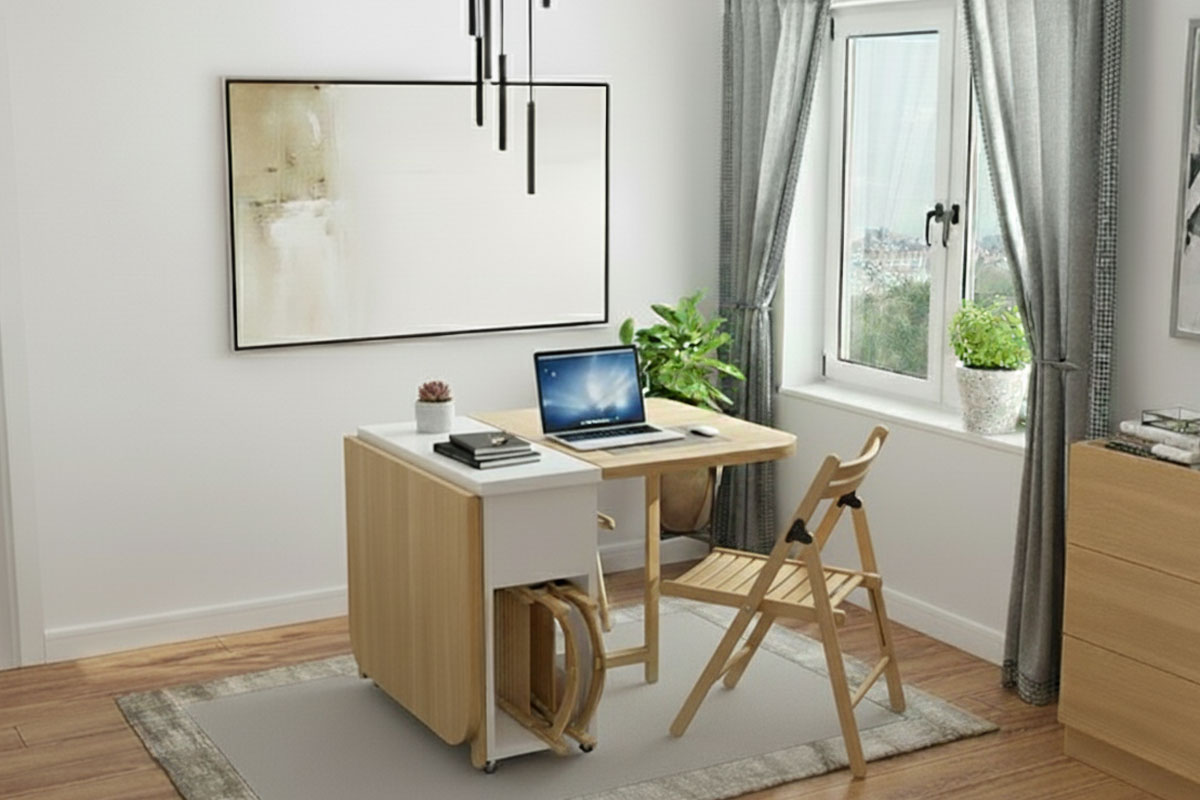 Hibridni sistemi - kućna kancelarija / foto: Kreirano pomoću veštačke inteligencije