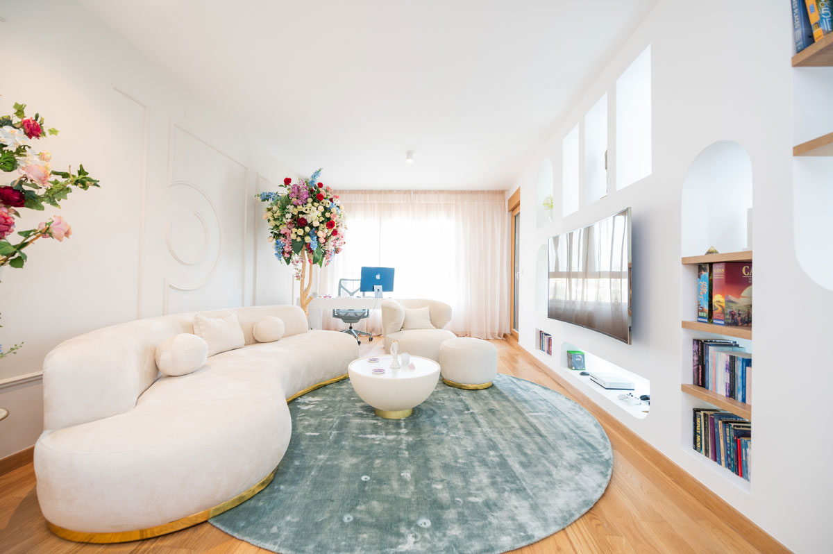 Enterijer dnevne sobe / foto: Tamara Gavrić