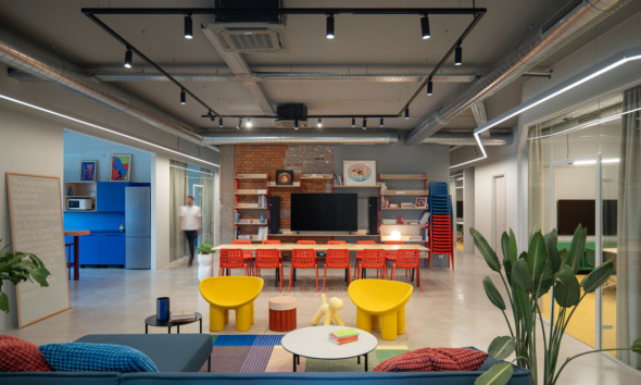 Projekat Polet + Antipod, enterijer kancelarijskog prostora / foto: Relja Ivanić