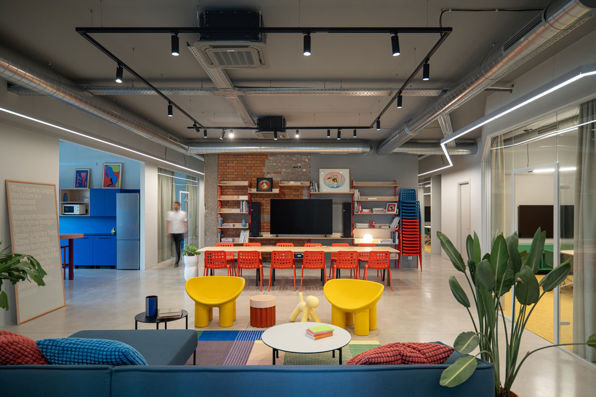 Projekat Polet + Antipod, enterijer kancelarijskog prostora / foto: Relja Ivanić