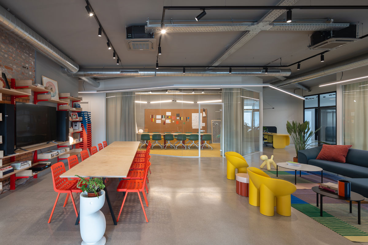 Projekat Polet + Antipod, enterijer poslovnog prostora / foto: Relja Ivanić